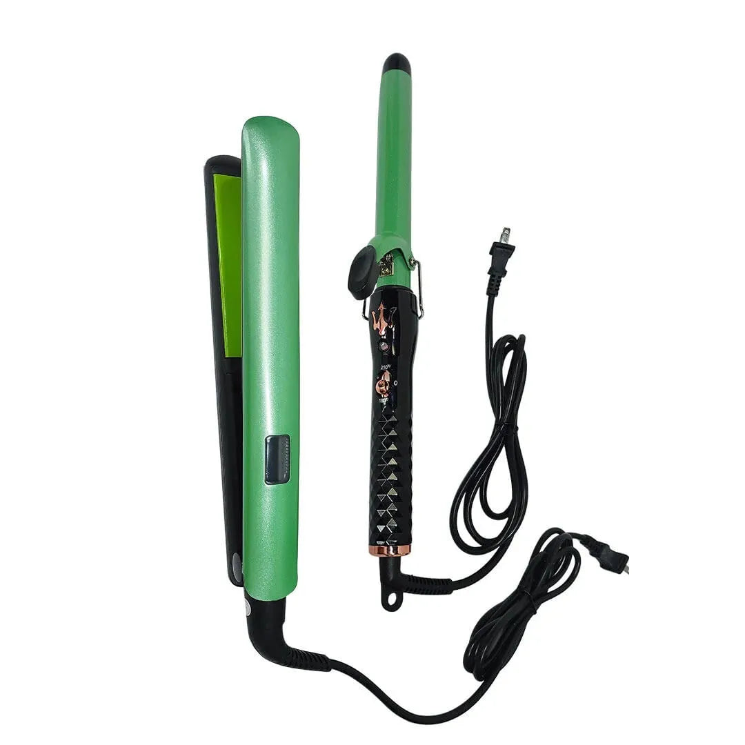Plancha + Rizadora Aguacate / ENVIO GRATIS