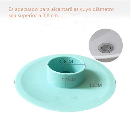 Desague de silicón recogedor para pelo