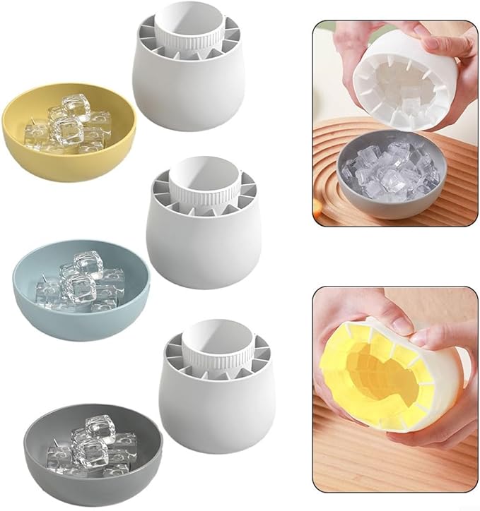 Molde Cilíndrico de Hielo