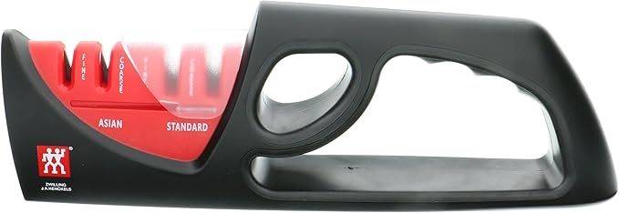 Afilador de cuchillo doble ranura