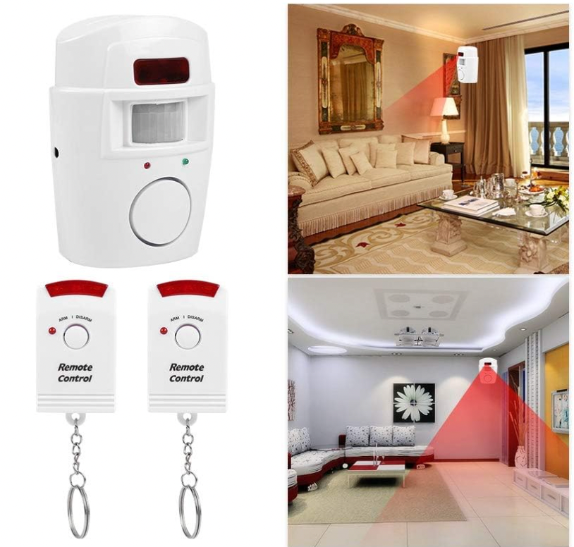 Alarma con sensor de movimiento para el hogar