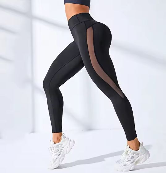 Leggings Push-Up con Malla Ventilada