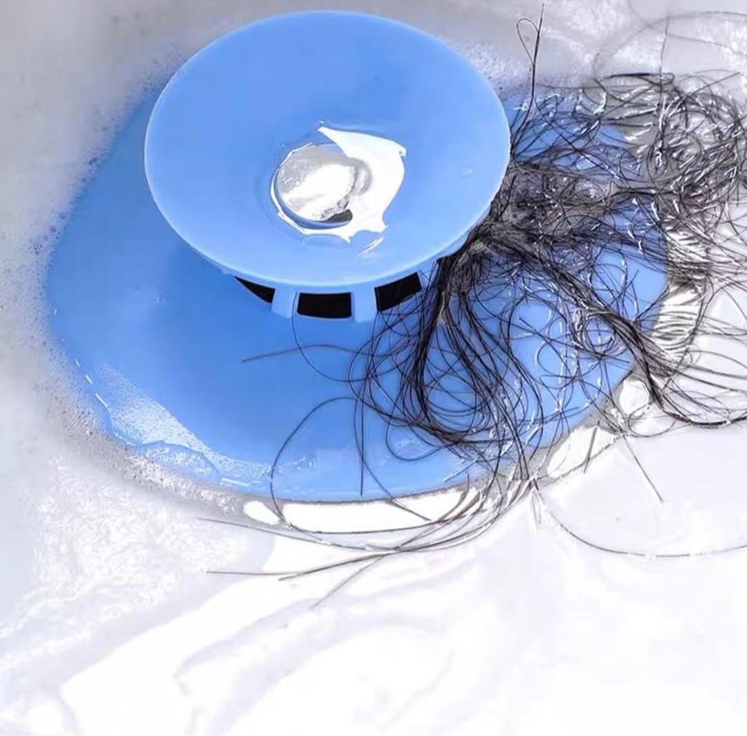 Desague de silicón recogedor para pelo