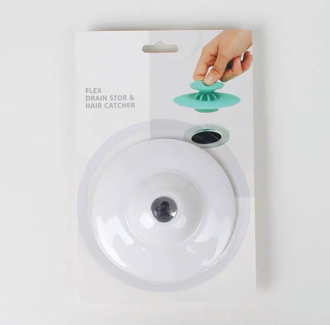 Desague de silicón recogedor para pelo