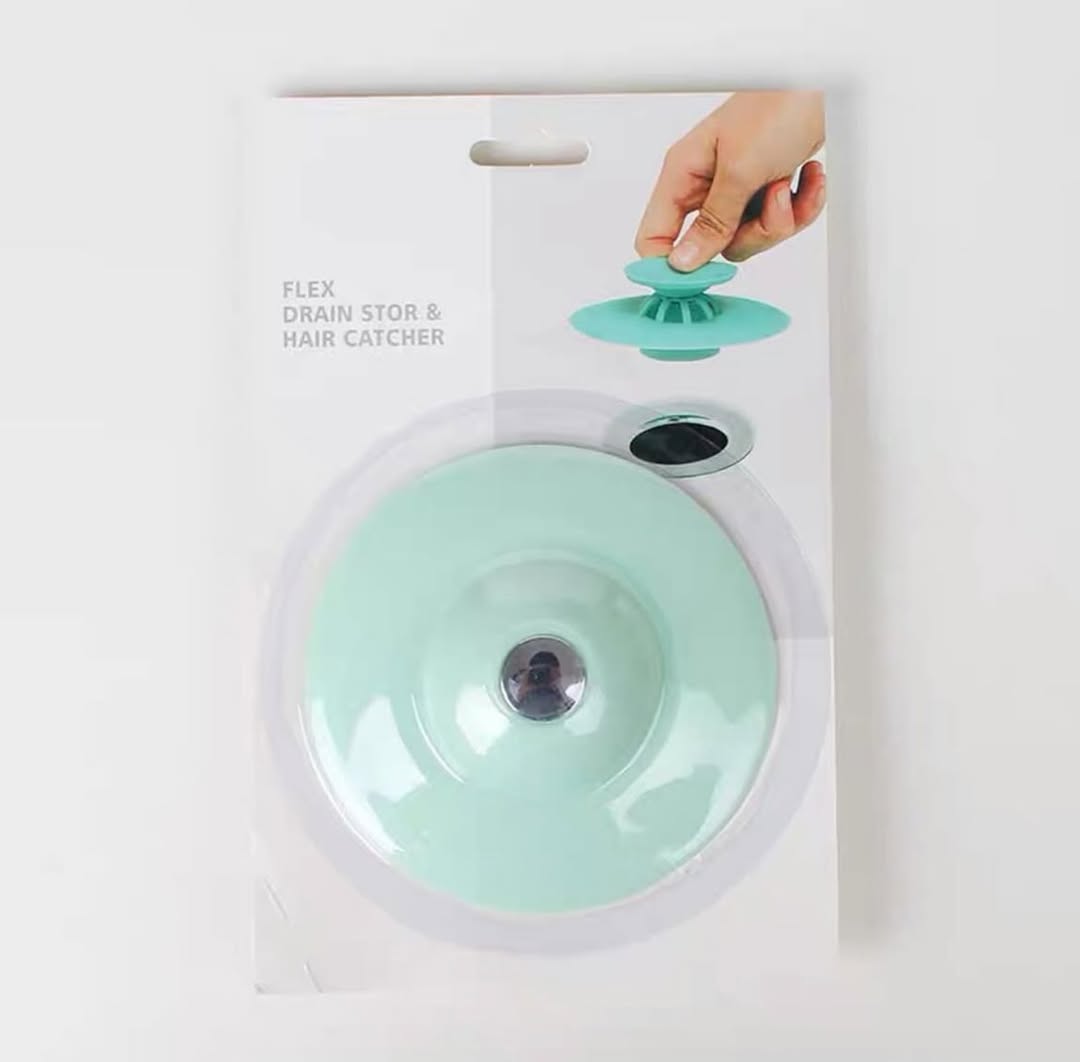 Desague de silicón recogedor para pelo