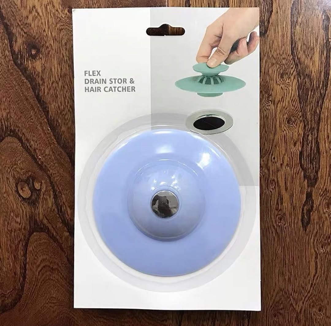 Desague de silicón recogedor para pelo