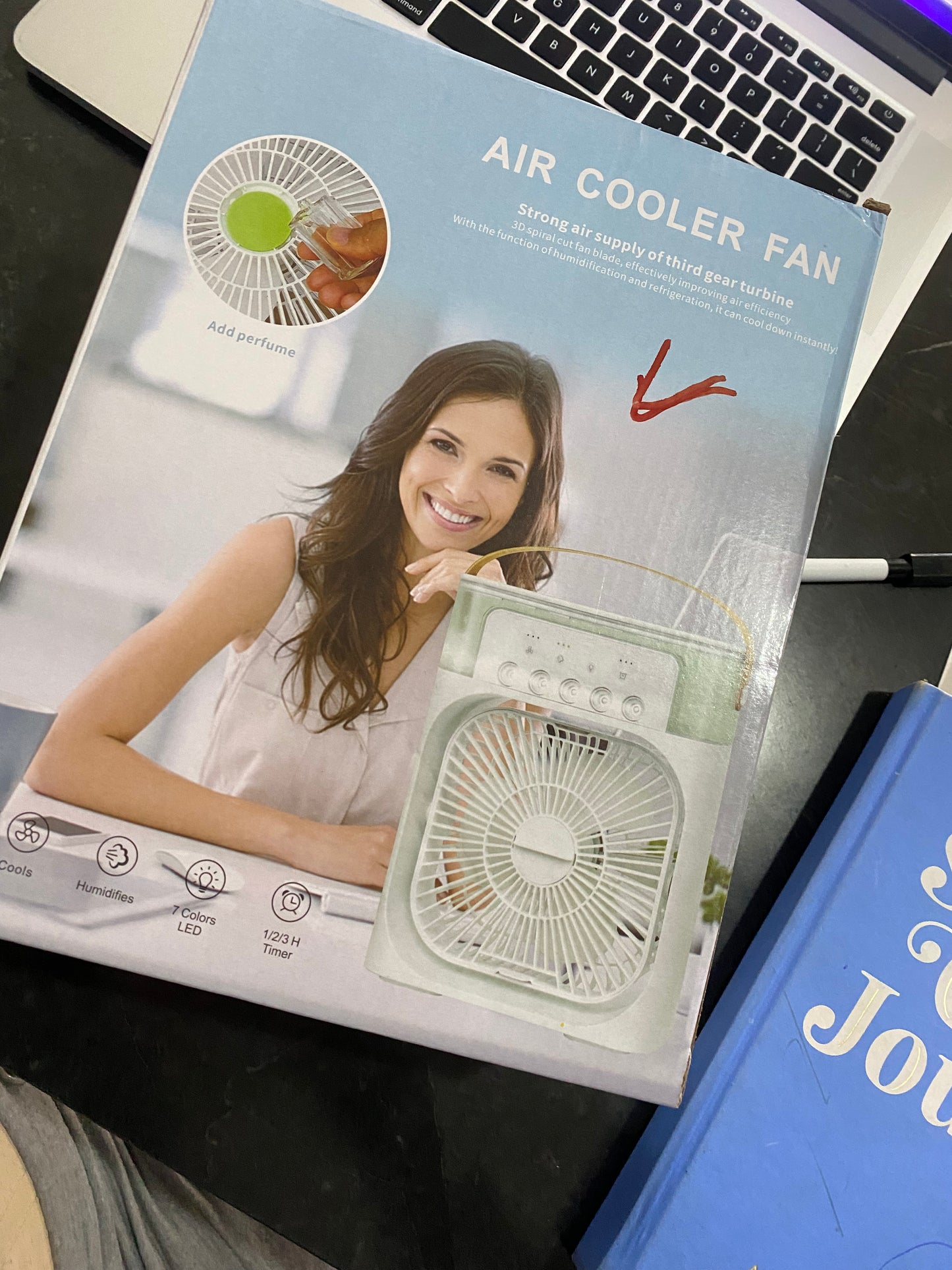 🧊Ventilador de hielo ¡ENVIO GRATIS! 🚛