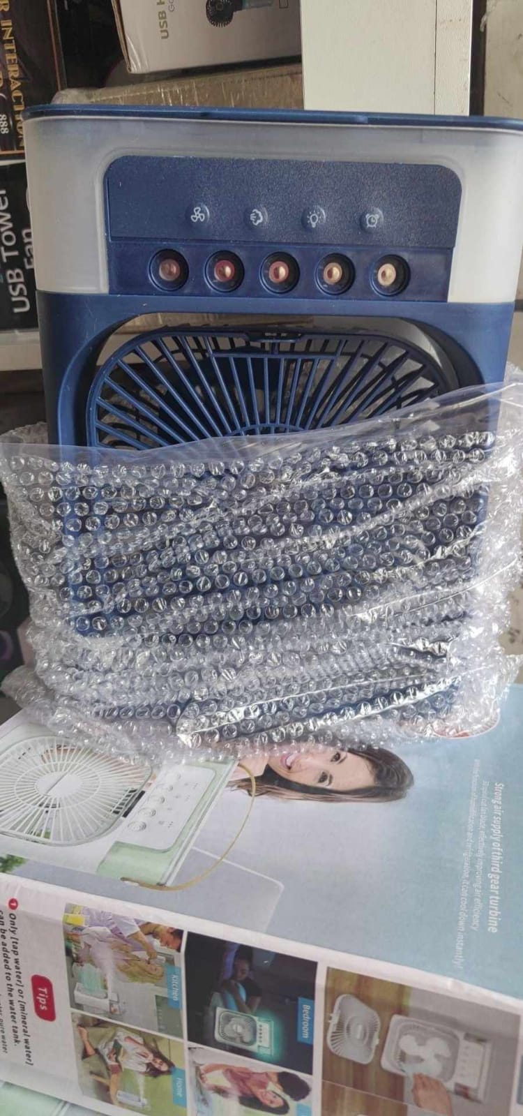 🧊Ventilador de hielo ¡ENVIO GRATIS! 🚛