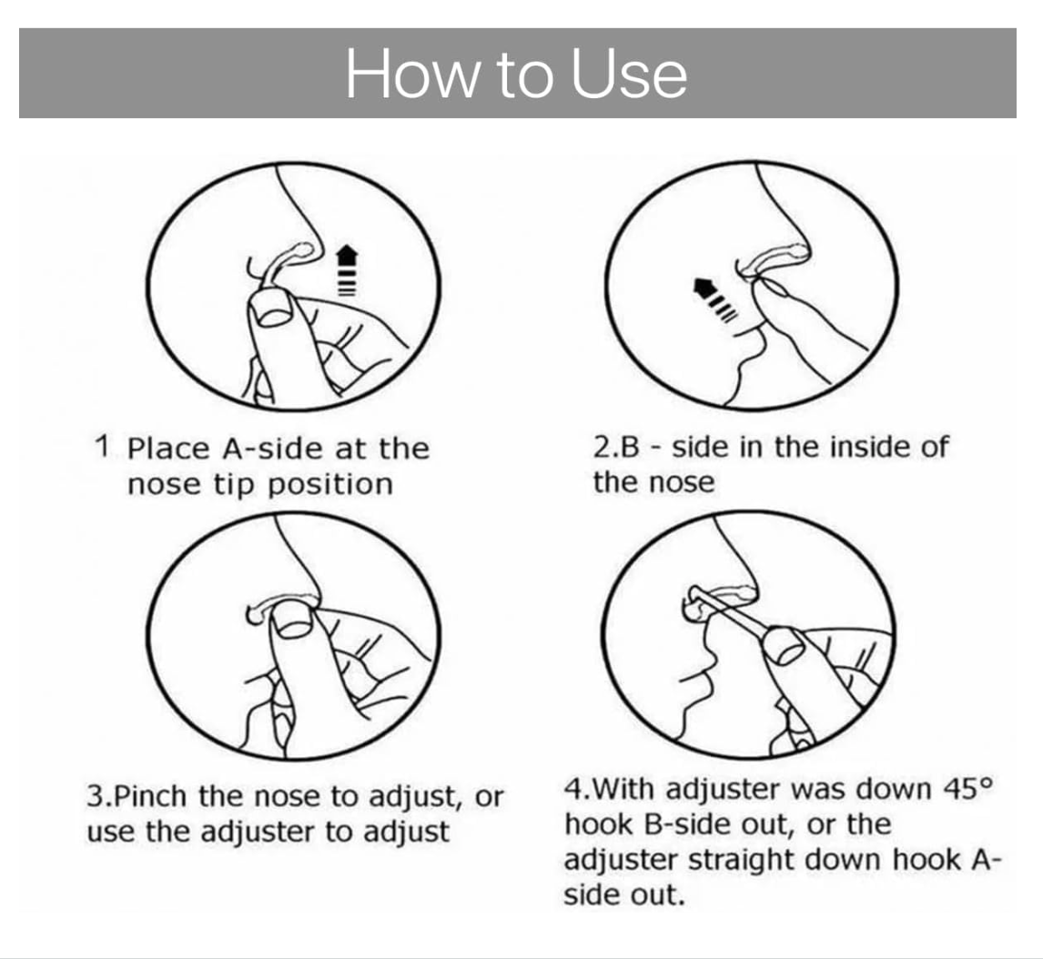 Nose Lifters – Kit Invisible de Levantamiento Nasal