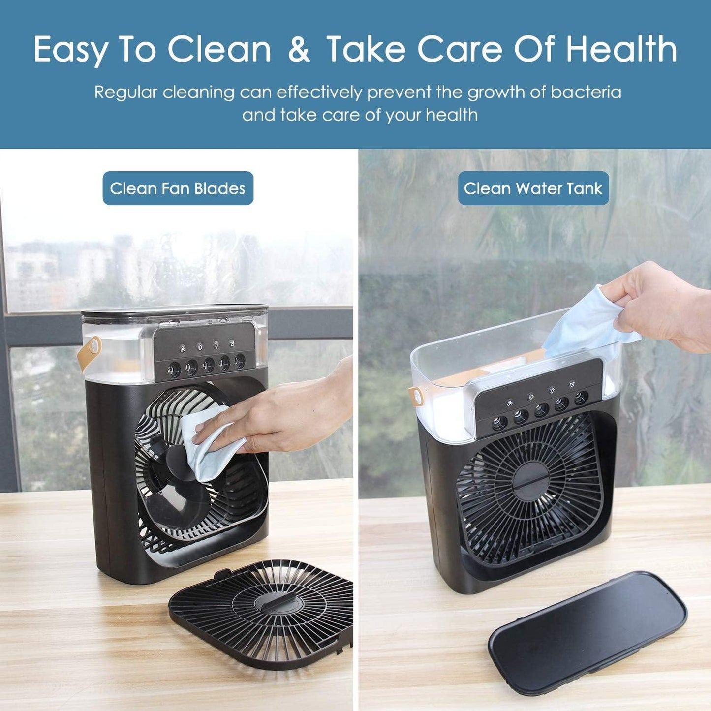 🧊Ventilador de hielo ¡ENVIO GRATIS! 🚛