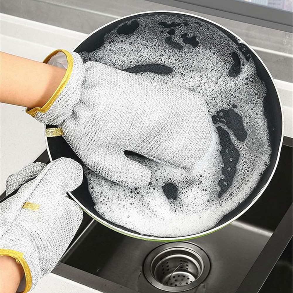 Guantes lava platos