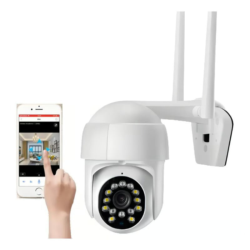 Cámara 360° Detección de Movimiento
