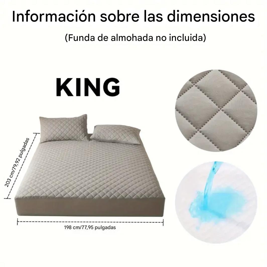 Cubre Colchon Impermeable