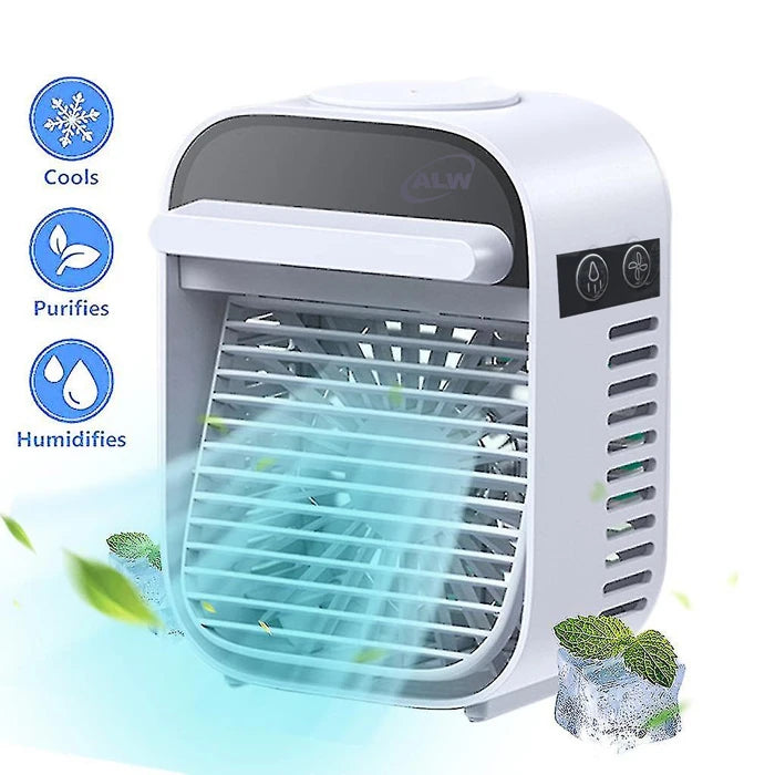 Ventilador - Hielo y Luz LED