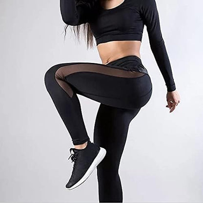 Leggings Push-Up con Malla Ventilada