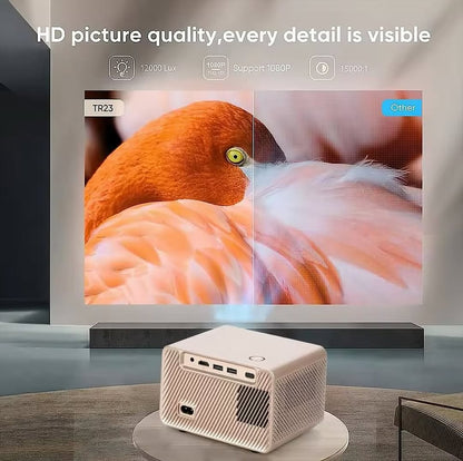 Proyector Portátil-Home 4k