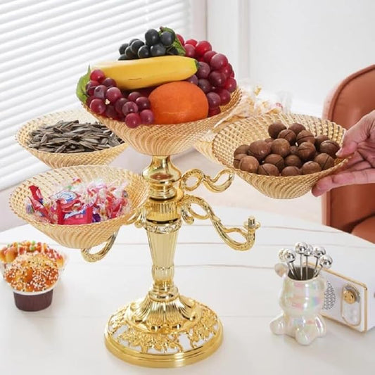 Plato ornamental para frutas FINO