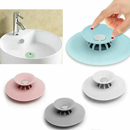 Desague de silicón recogedor para pelo