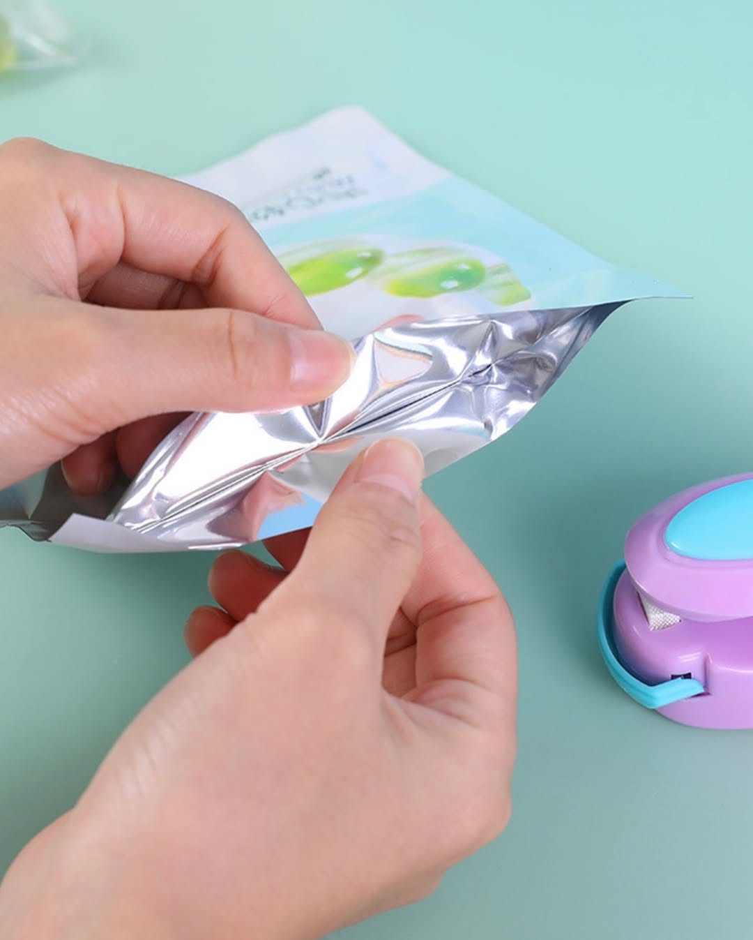 Mini Sellador de Bolsa Portátil