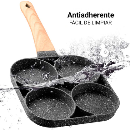 Sartén de 4 Compartimentos